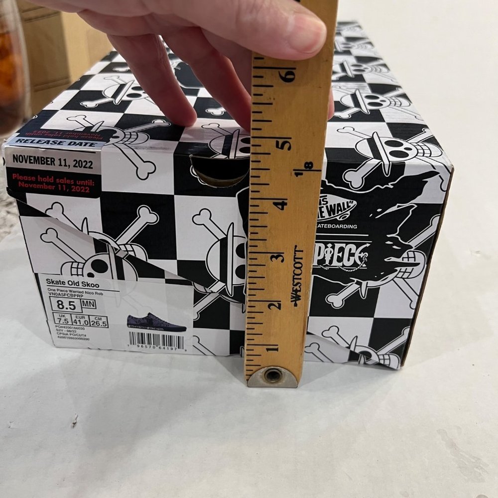 Vans Shoes Mens 8.5 One Piece Wanted Nico Rob Skate Old Skoo Purple Sneakers - Picture 10 of 10